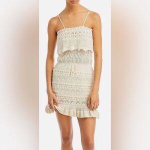 Women’s Vintage Havana Crochet Knit Dress